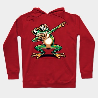 Cool dabbing frog Hoodie